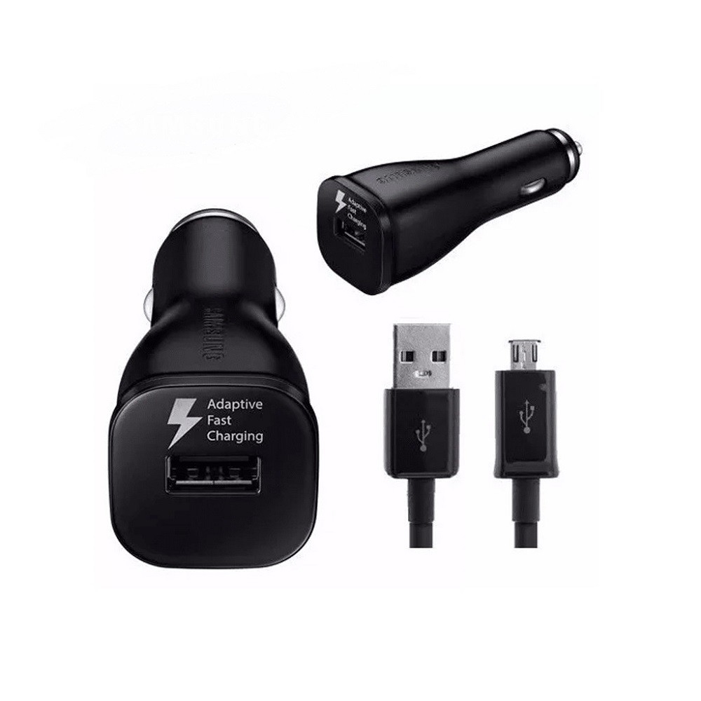 Cargador de mechero RÁPIDO (2A,15W), tecnología AFC, USB tipo C - Samsung