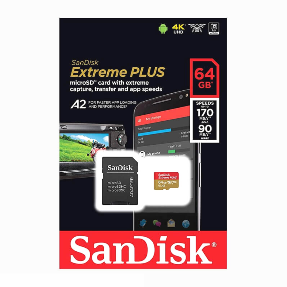 MEMORY 64GB CLASS 30 EXTREME