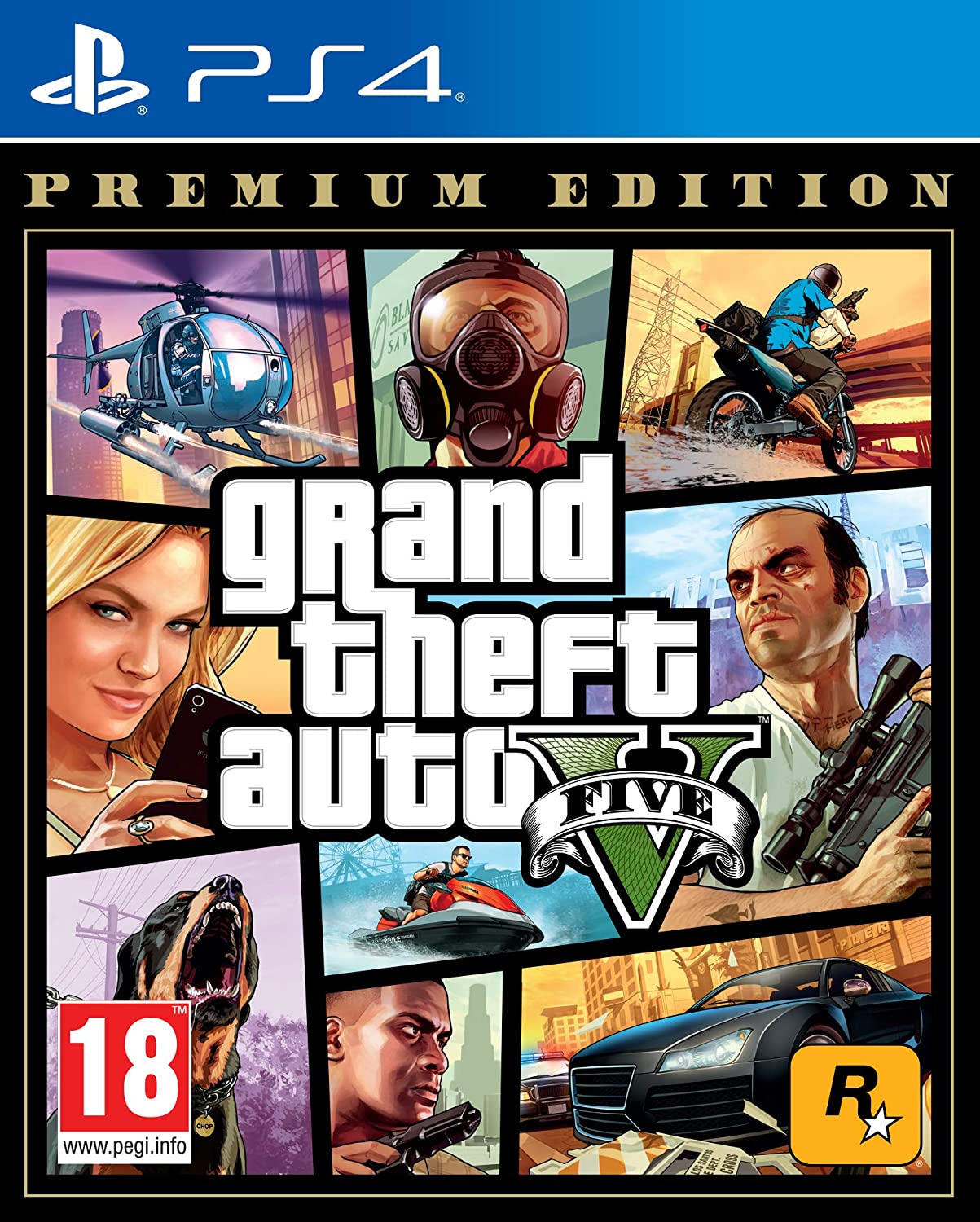 JUEGO PS4 - GTA 5 PREMIUM