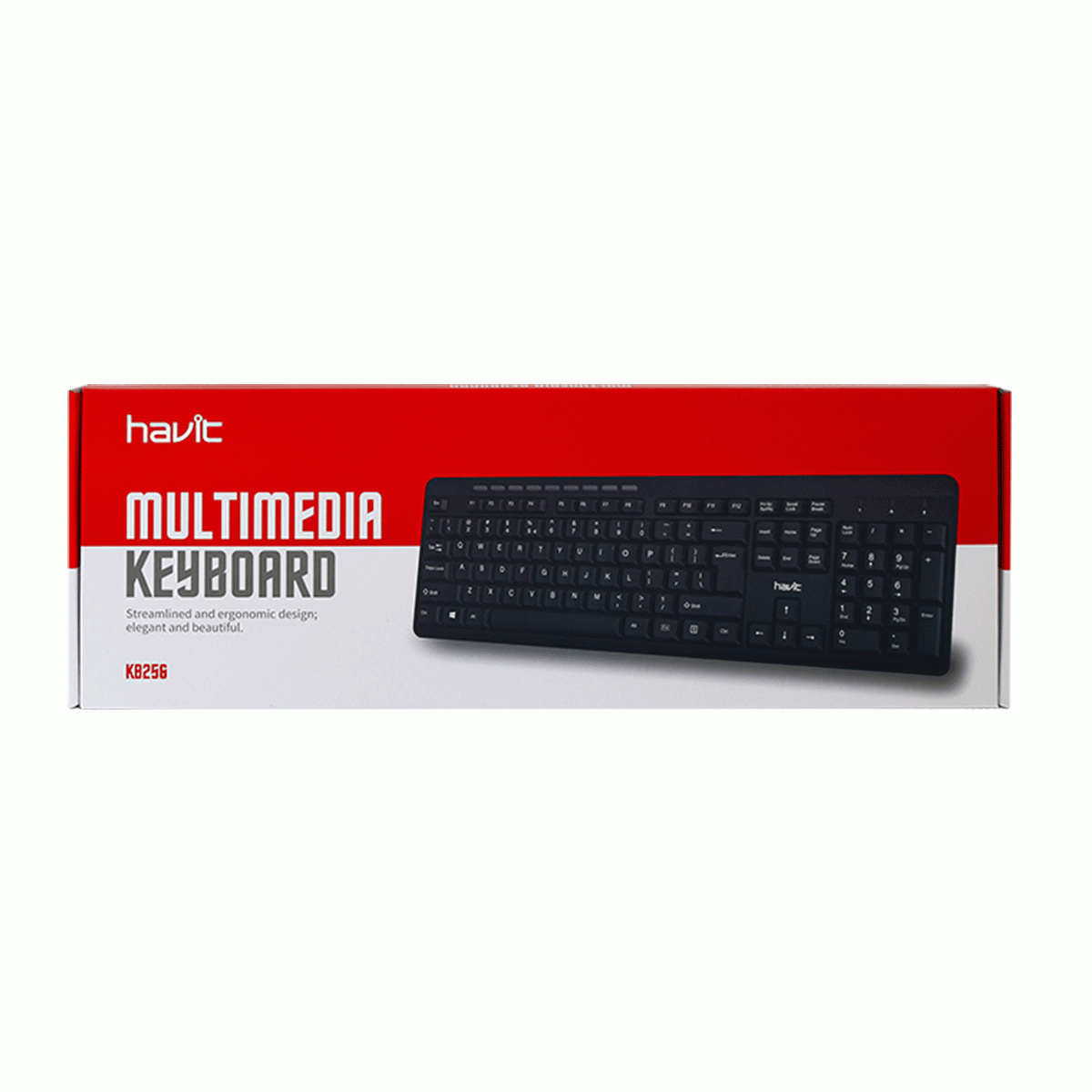 TECLADO HAVIT MULTIMEDIA KB256