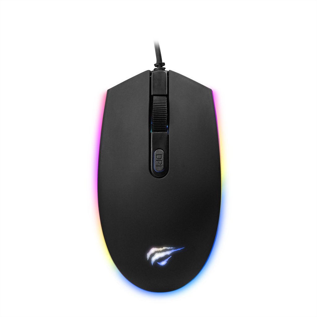 MOUSE GAMING HAVIT GAMENOTE RGB MS1003