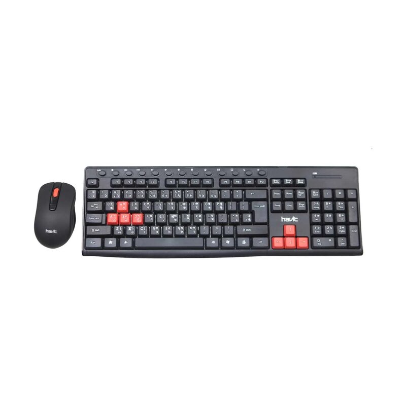 Teclado Havit Con Mouse Kb257gcm (Inalambrico)