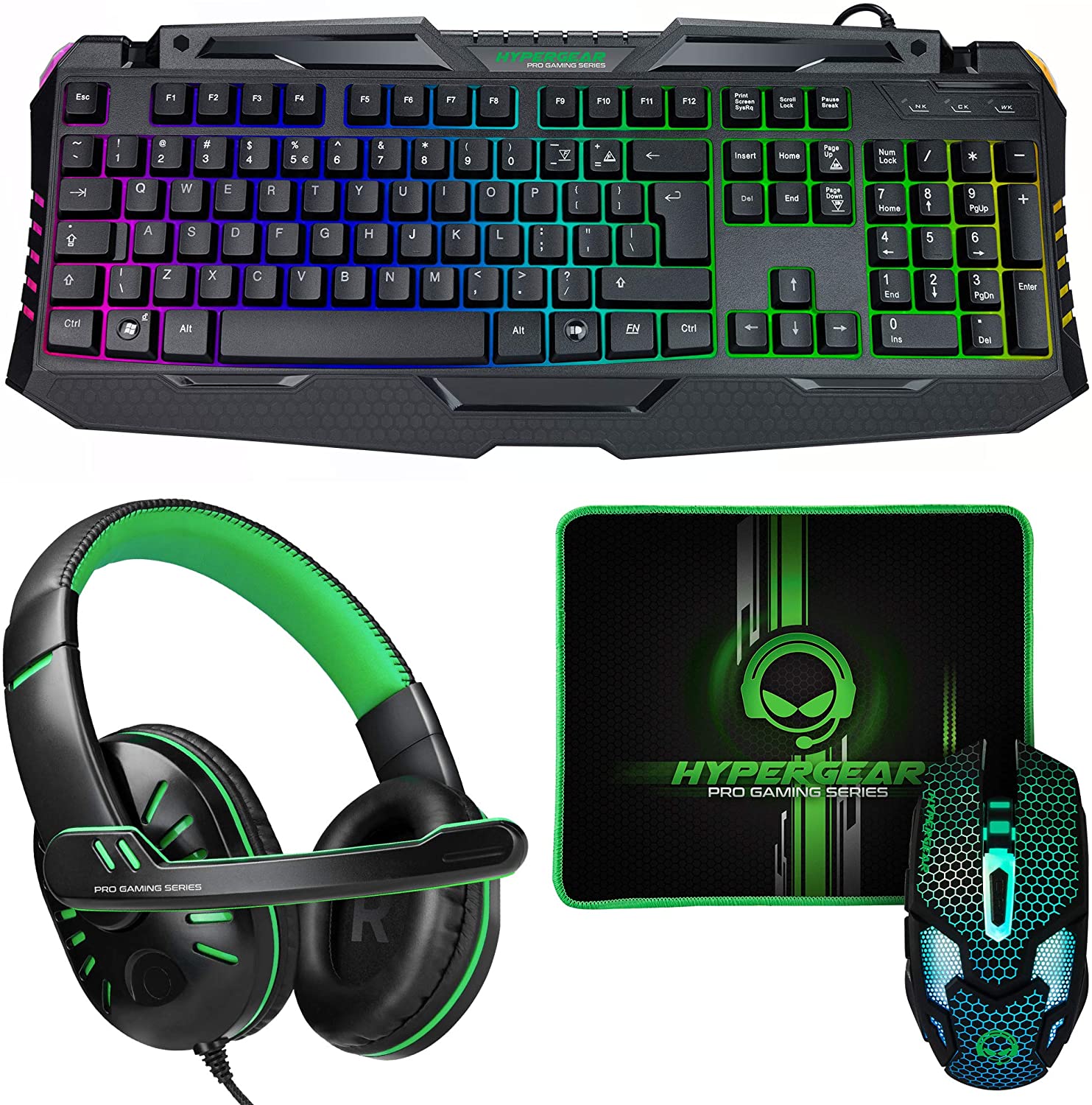 Kit Gamer Teclado Para Celular 4 en 1 Mouse + Adapatador + Soporte I  Oechsle - Oechsle