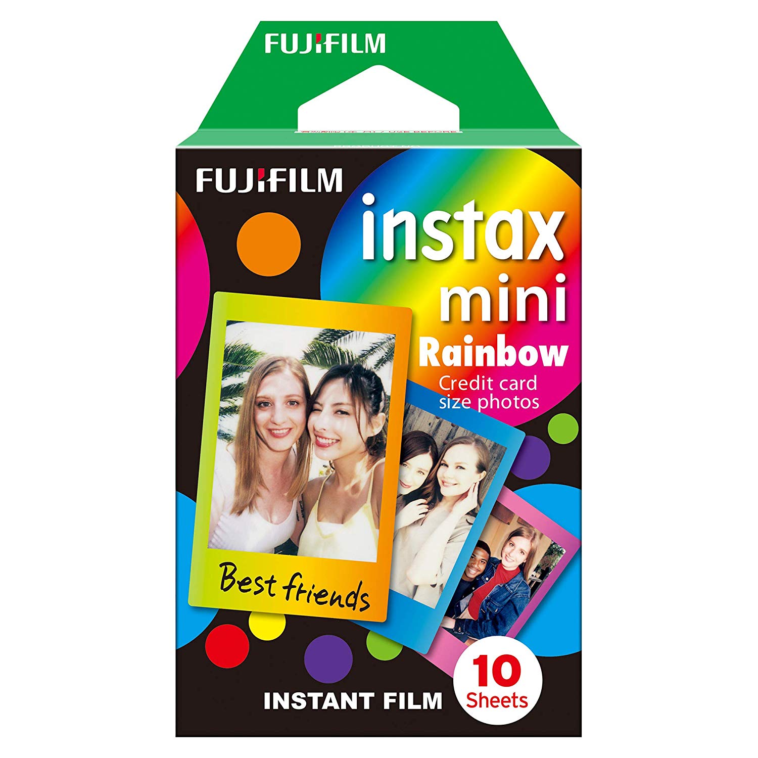 Carga Fujifilm Papel Film 10 Uni Rainbow