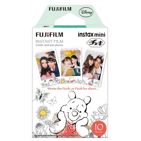 Carga Fujifilm Para Camara Instax Mini Winnie The Pooh 10 Uni