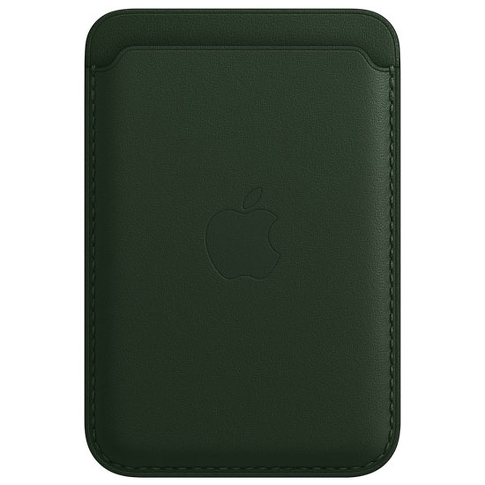 Leather Wallet Magsafe Forest Green