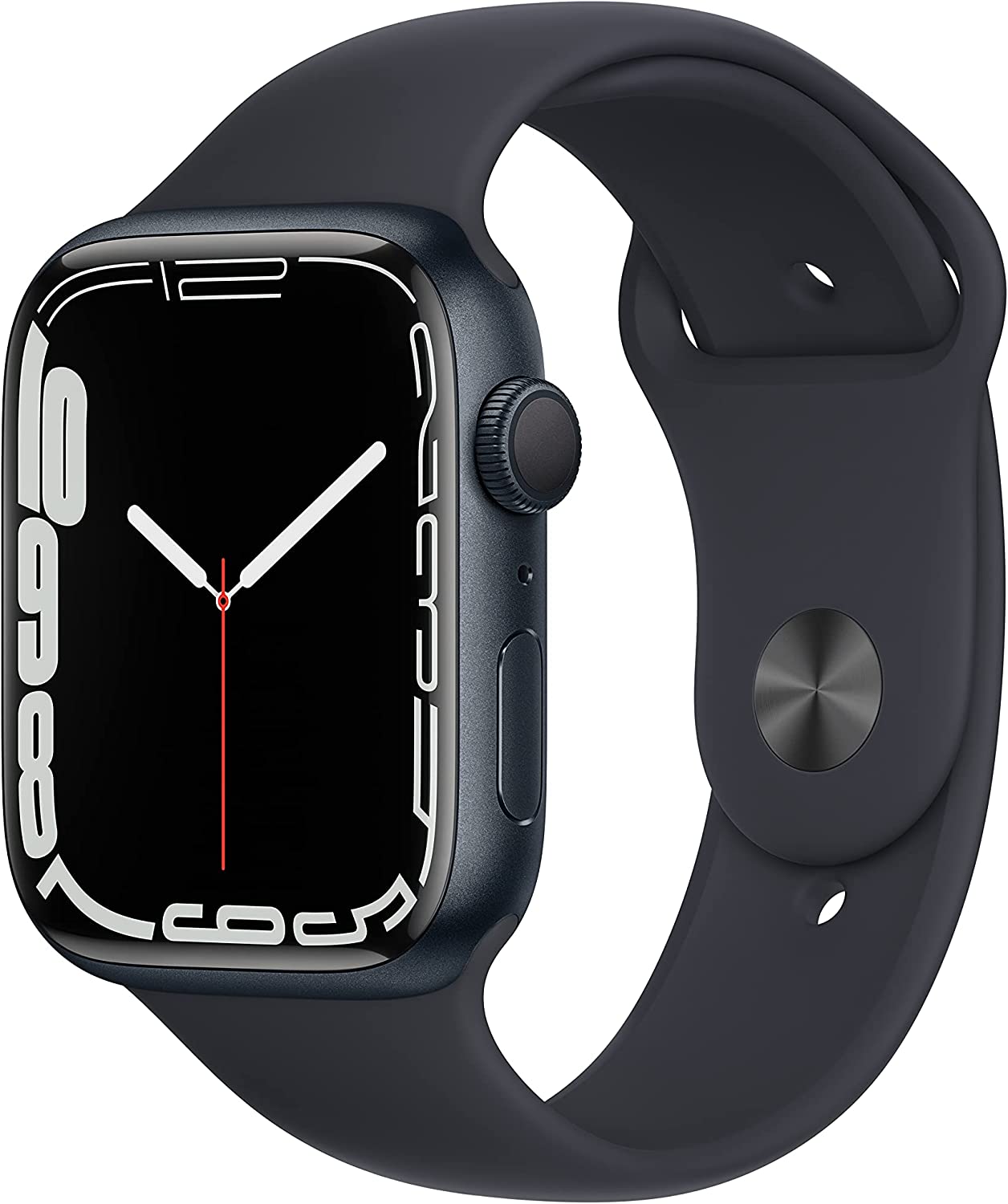 Apple Watch Series 7 45mm Midnight Alu Mkn53ll/A