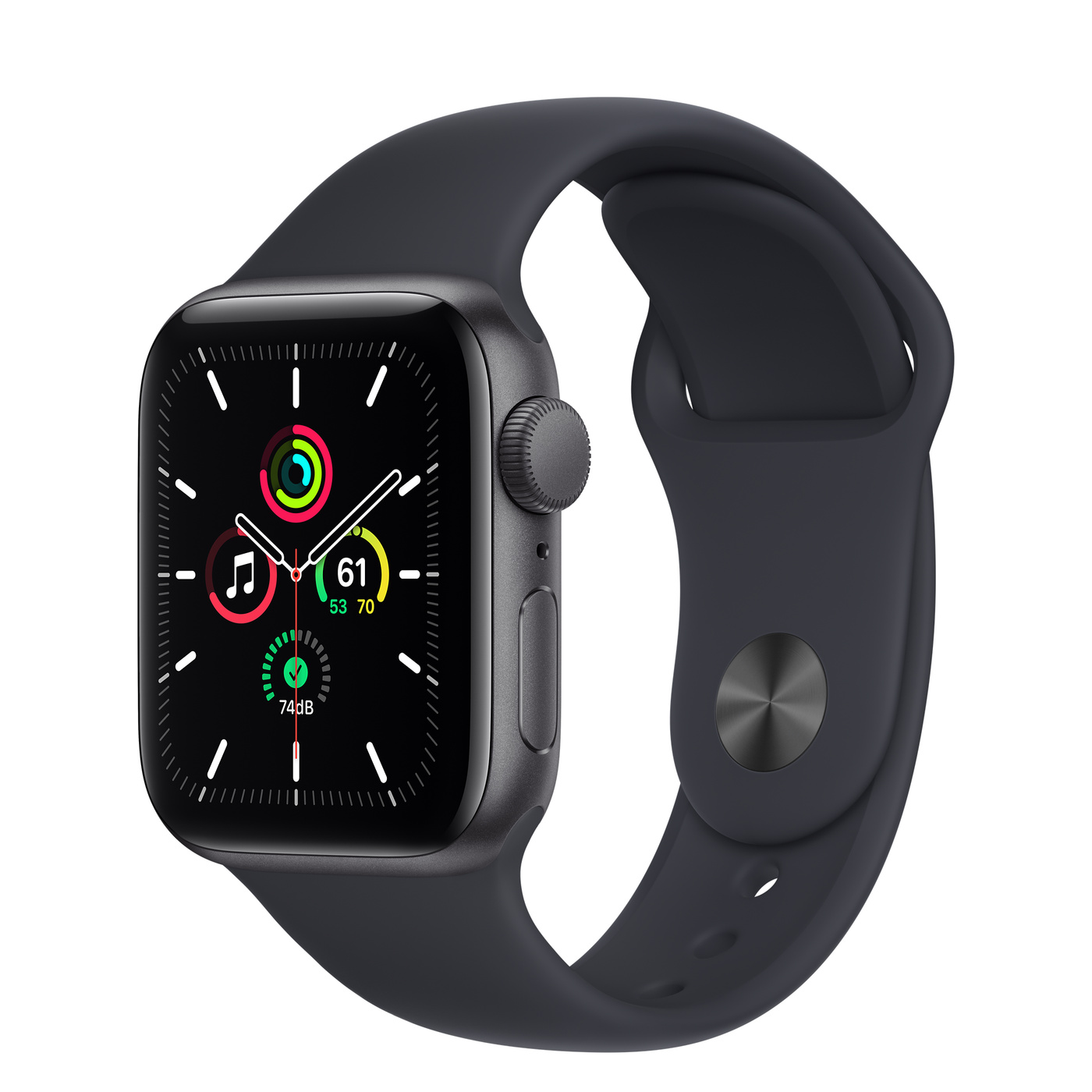 APPLE WATCH SE 2021 40MM SPACE GREY SP BAND MKQ13LL/A