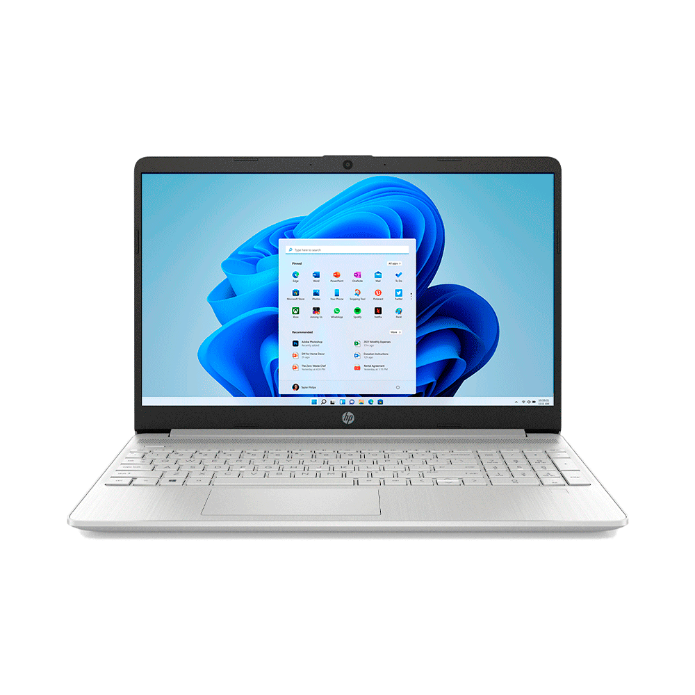 Notebook Hp I5 15.6/8g+16opt/256ssd/W11/Plata 15-Dy2054la