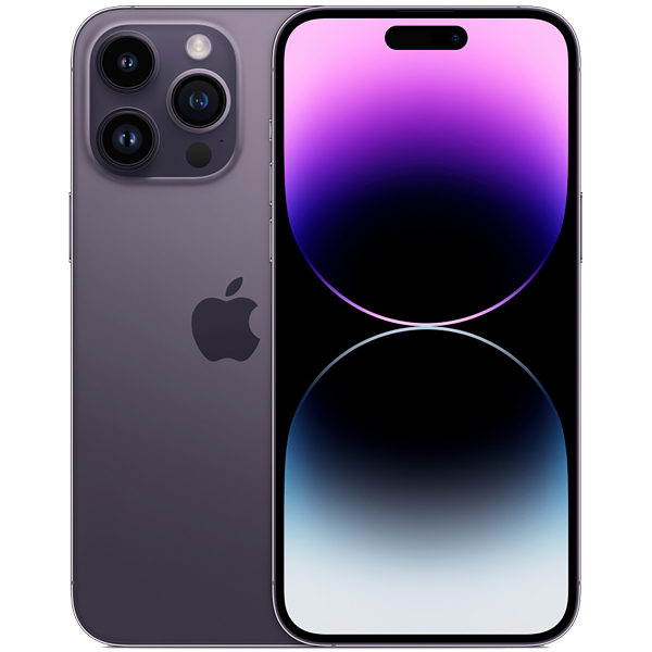 iPhone 14 Pro Max 128gb Deep Purple E-Sim Mq8r3ll/A