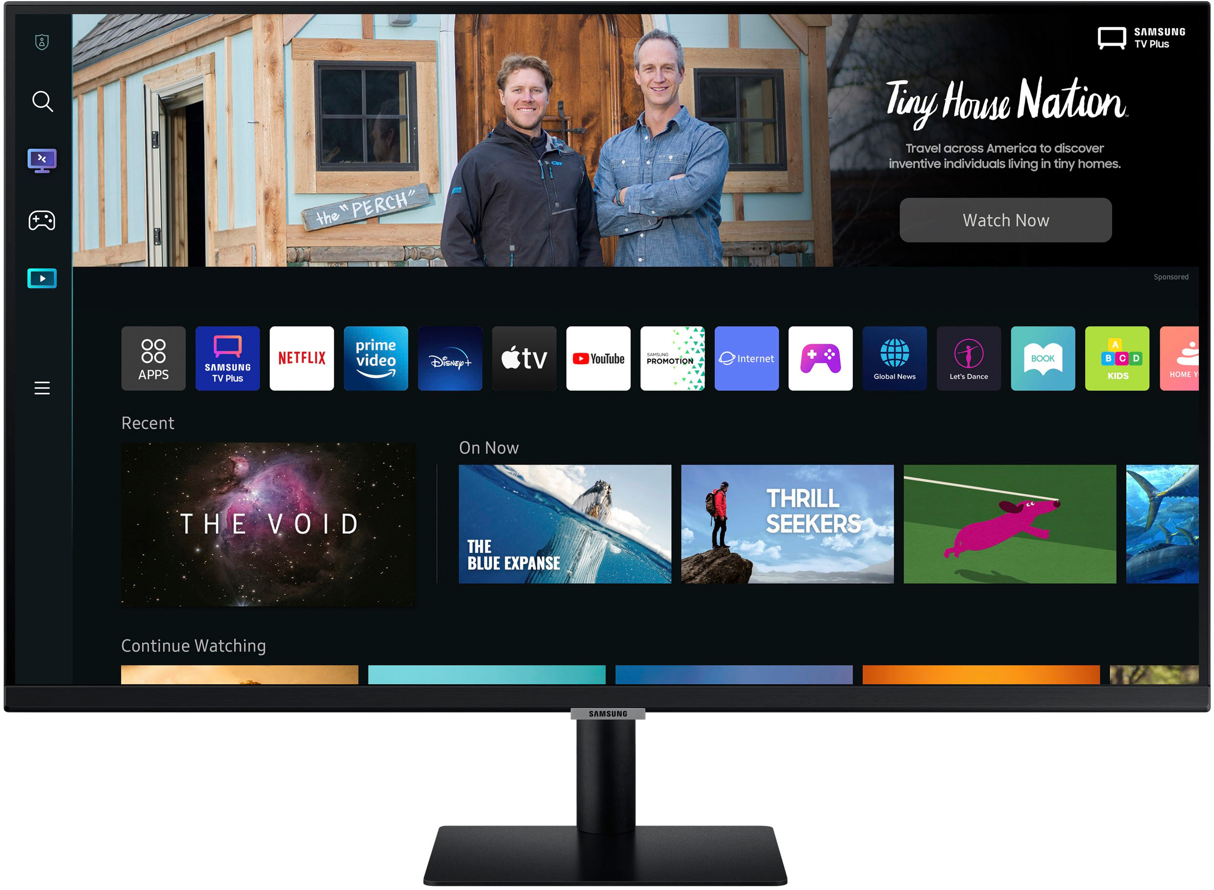 Monitor Samsung Inteligente 27 M50b Fhd Con Strean