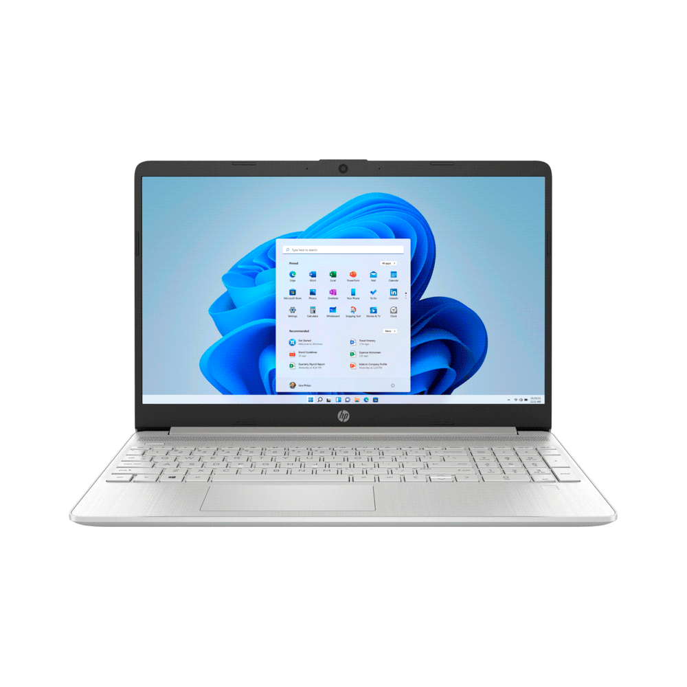 Notebook HP 15-DY2052LA I5 2.4/8G/256SSD/W11/ 15.6" HD PLATA