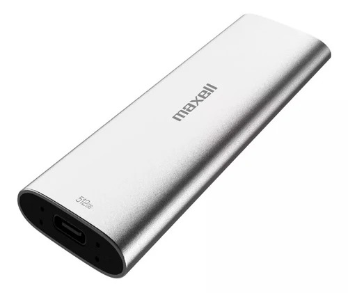 Disco Externo Ssd Maxell 512gb 3.1 Usb-C