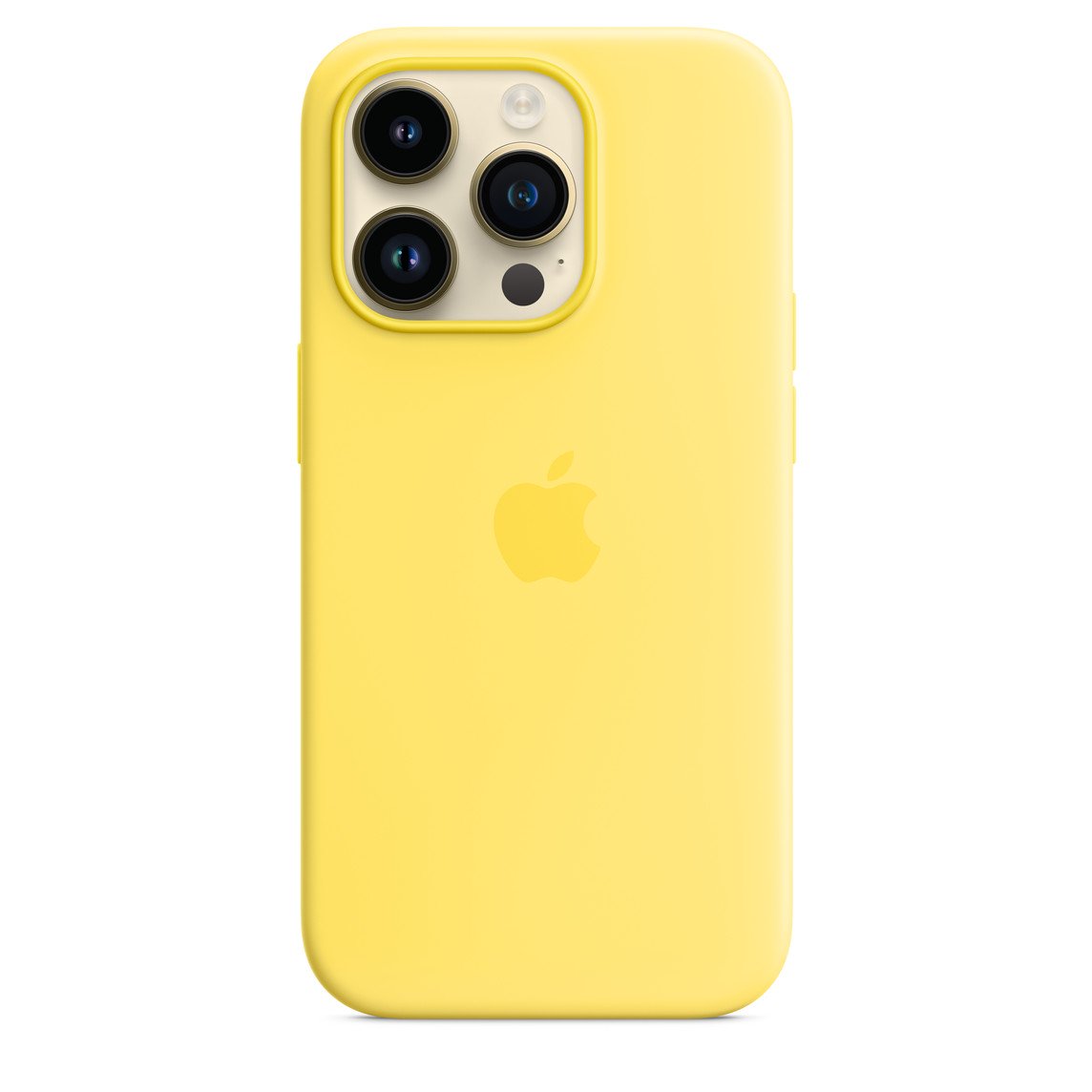 Silicone Case Magsafe iPhone 14 Pro Yellow