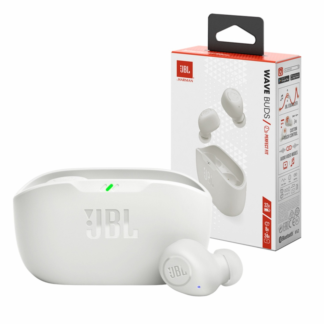 Auricular Jbl Wave Buds White