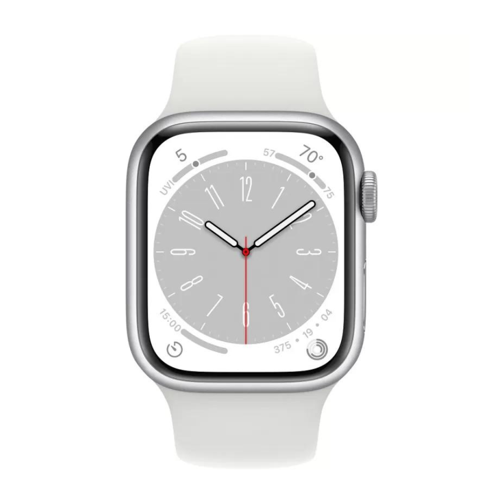 Apple Watch Series 9 41mm Silver Aluminium Gps Mr9m3ll/a