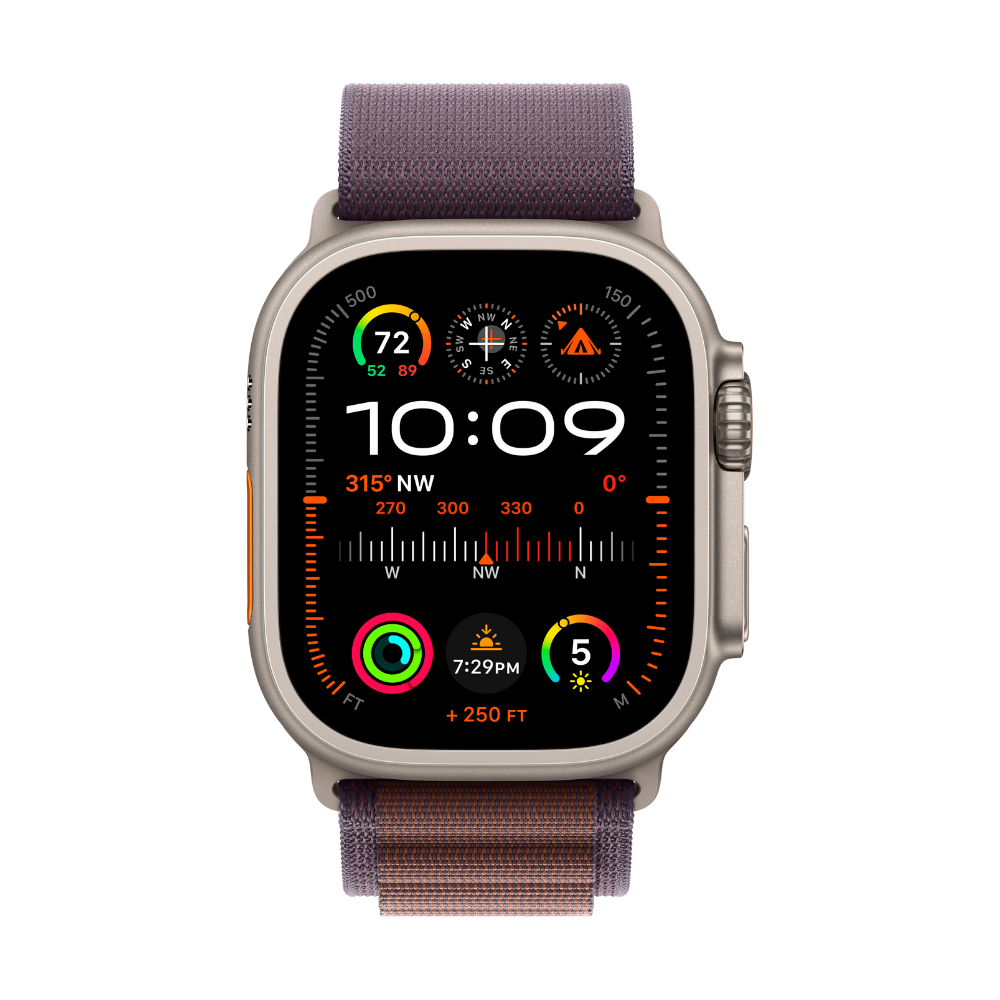 Apple Watch Ultra 2 49mm Titanium Blue Alpine Loop Mrep3ll/a