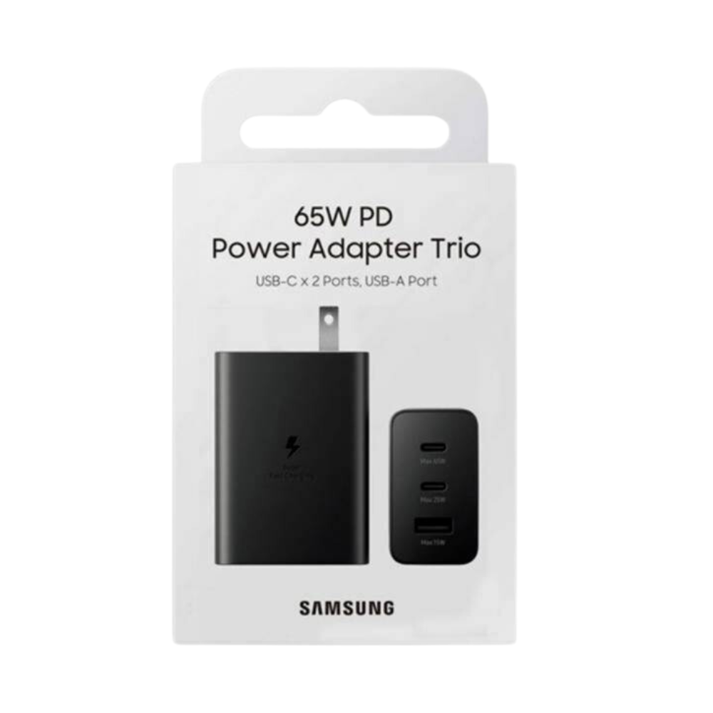 Adaptador Trio 65W Samsung Usb-C (Ep-T6530nb)