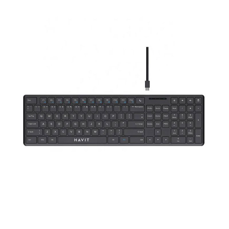 Teclado Havit Ultra Slim Kb252 (Cable)
