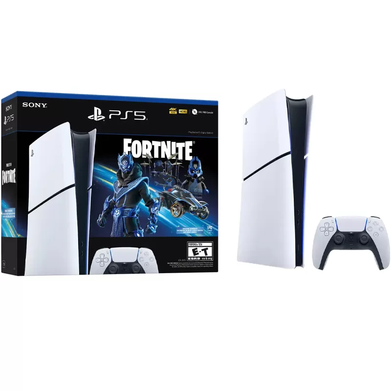Consola PS5 Slim Digital 1Tb Fornite