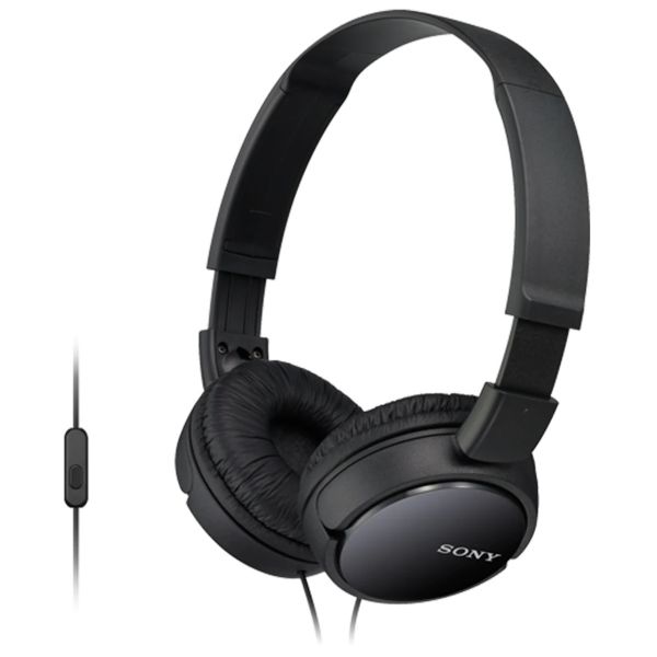 Auricular Sony MDR-ZX110AP Black (Con Cable)