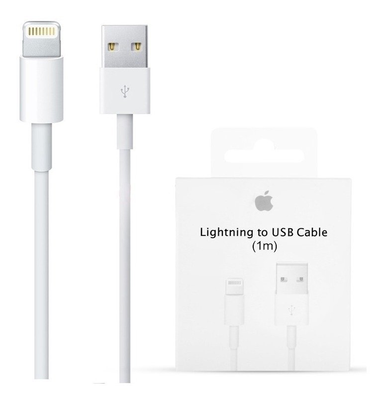 Cable Apple Usb Lightning 1m (MD818AM/A)