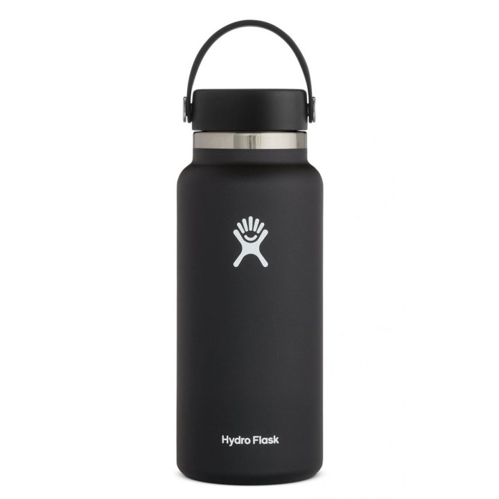 Hydro Flask Wide Mouth Black 591ml BTS001