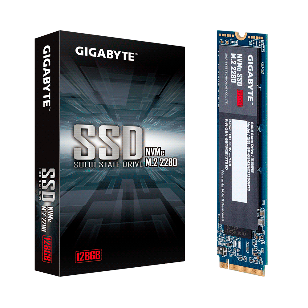 SSD M.2 PCIE 128GB GIGABYTE NVME GP-GSM2NE3128GNTD 1550/550