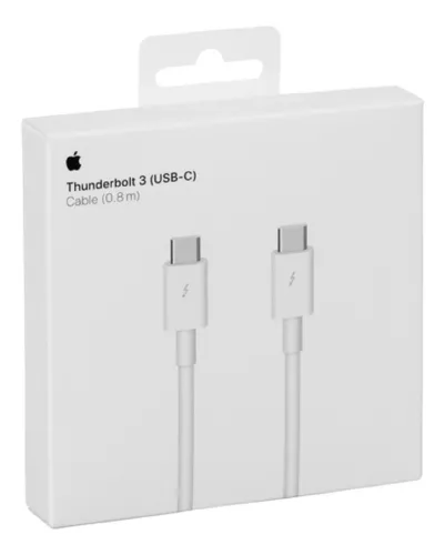 Cable Apple Thunderbolt 3 Usb-C 0.8m A1896