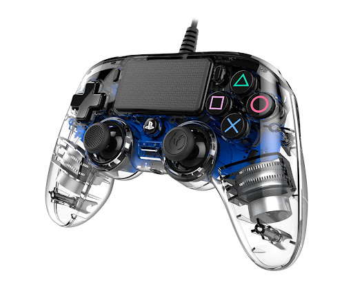 Control PS4 Pro Nacon Clear Led