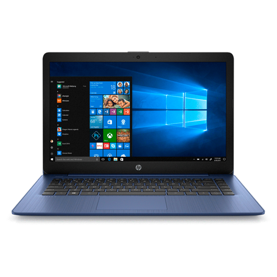 NOTEBOOK HP 14-AX112LA CELERON 1.1/4G/64GB/W10/AZUL