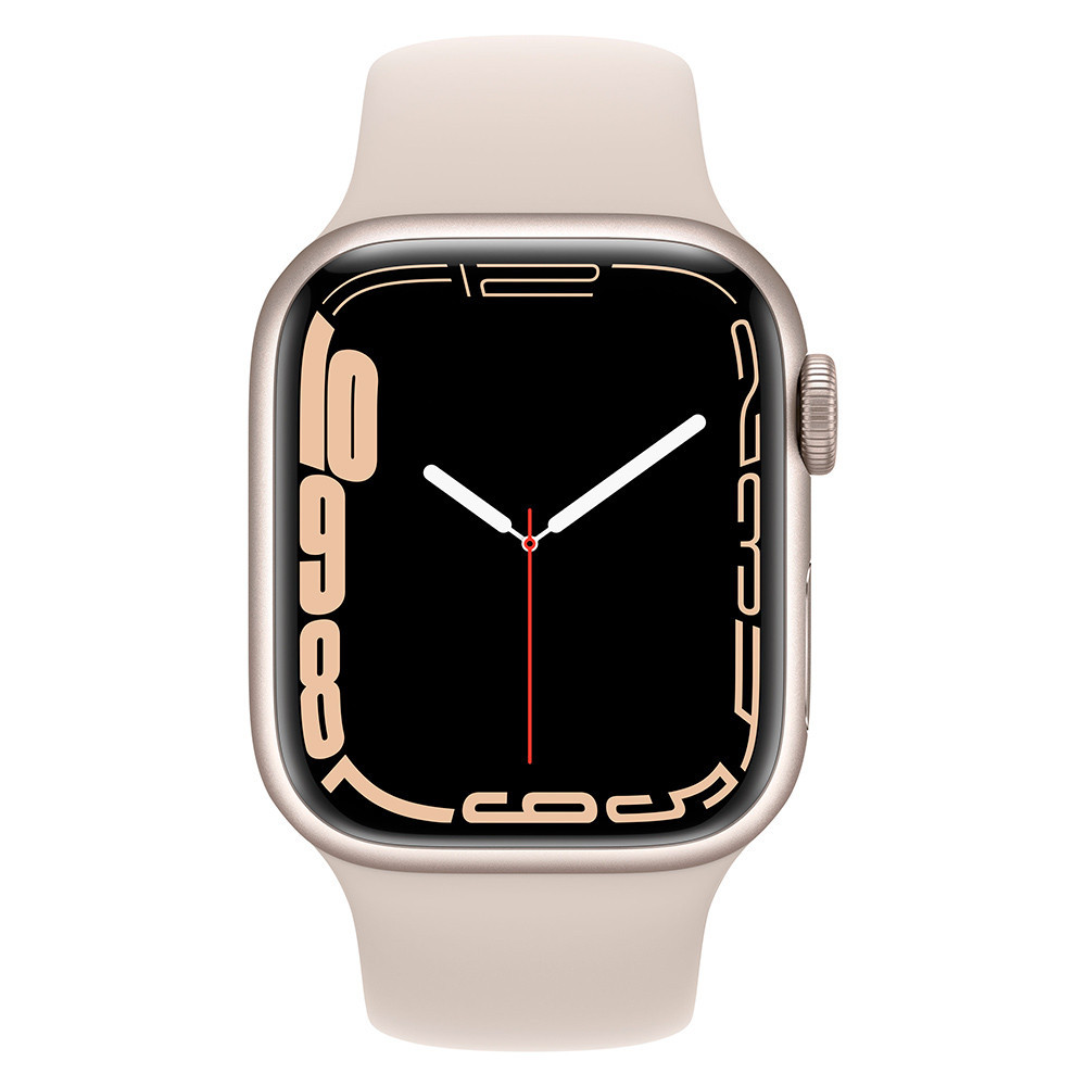 Apple Watch Series 7 45mm Starlight Mkn63ll/A