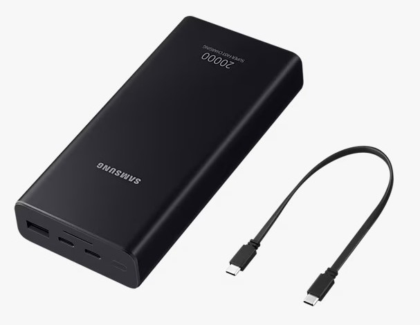 Cargador Portatil Samsung 25W 20000mah Black P5300