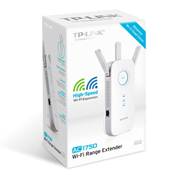 Ampliador Wifi Tp-Link RE450 AC1750 Dual Band