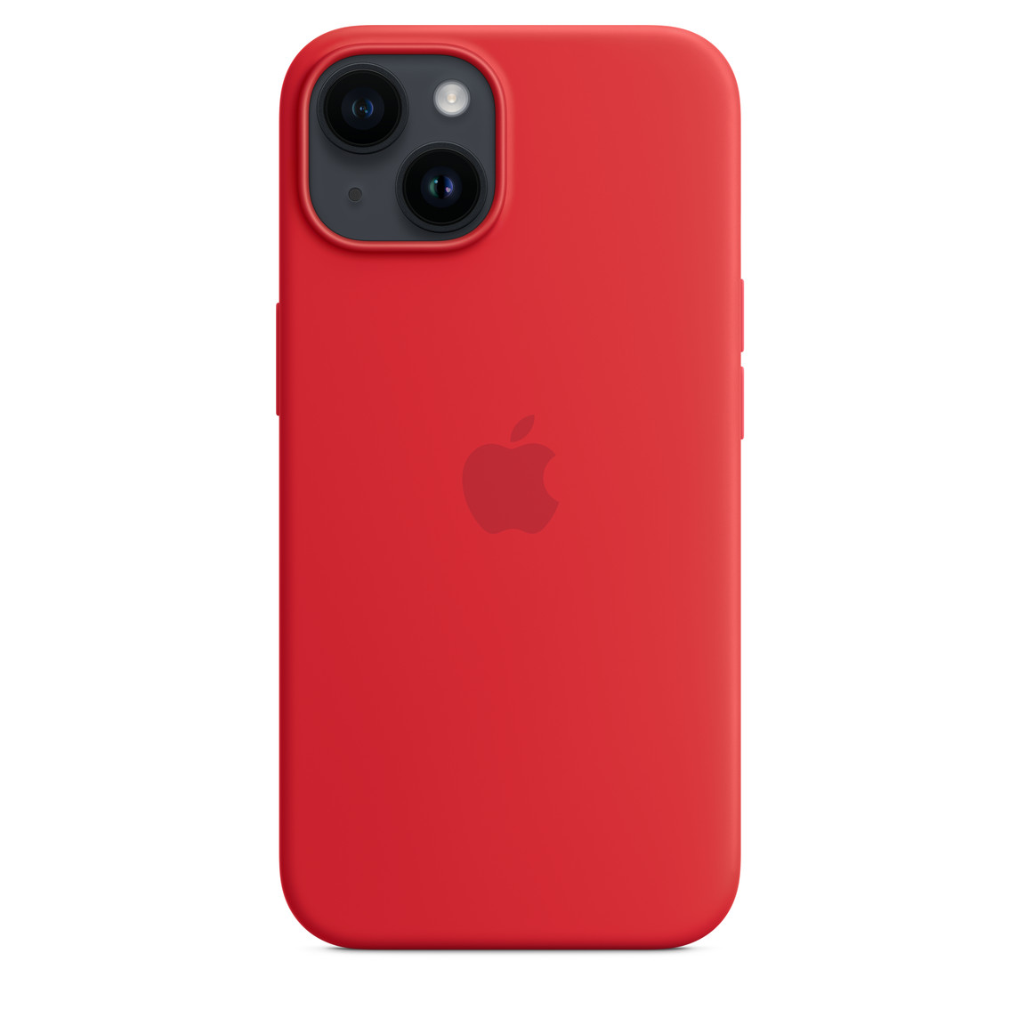 Silicone Case Magsafe iPhone 14 Red