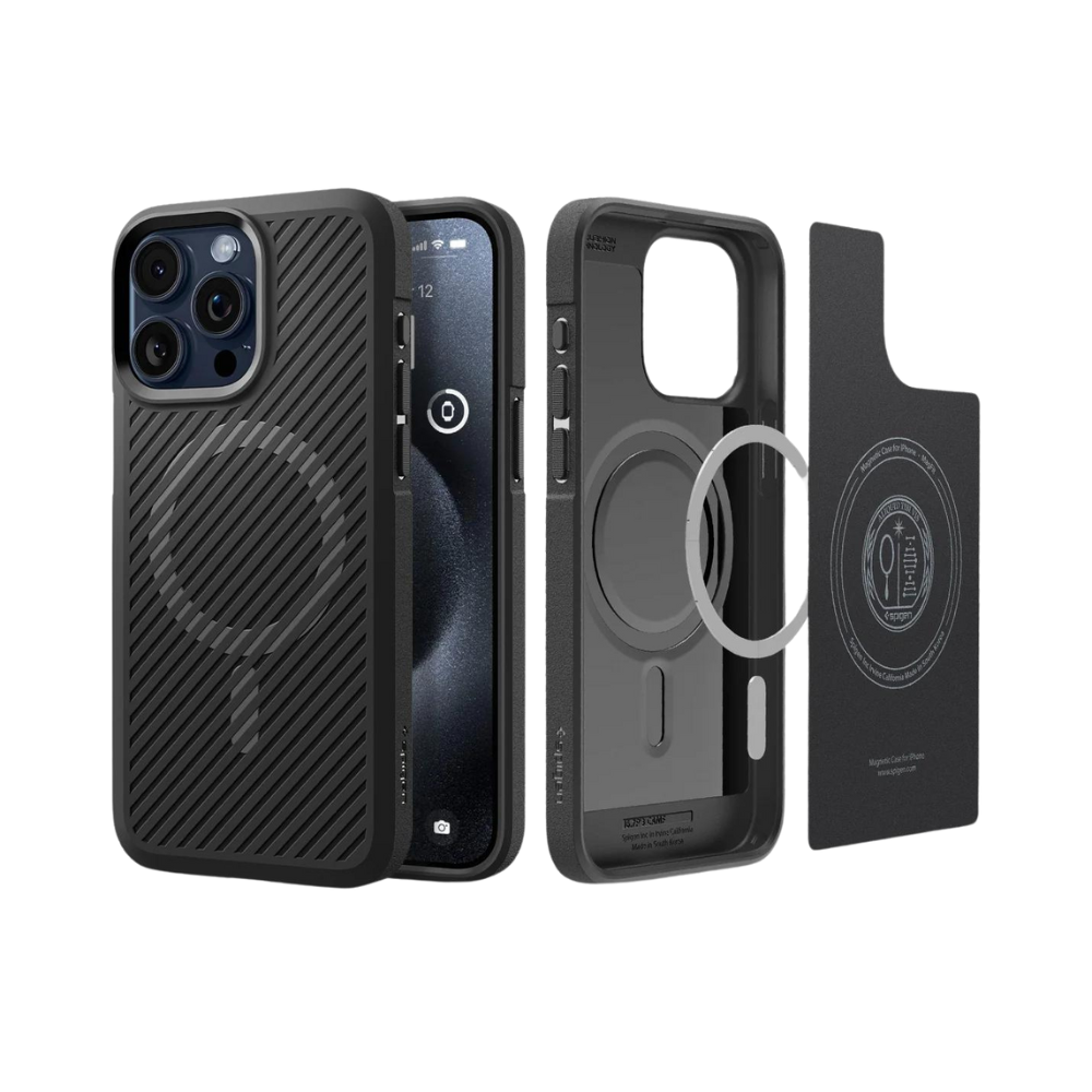 Case Spigen iPh 15 Pro Max Core Armor Matte Black MagFit 6442
