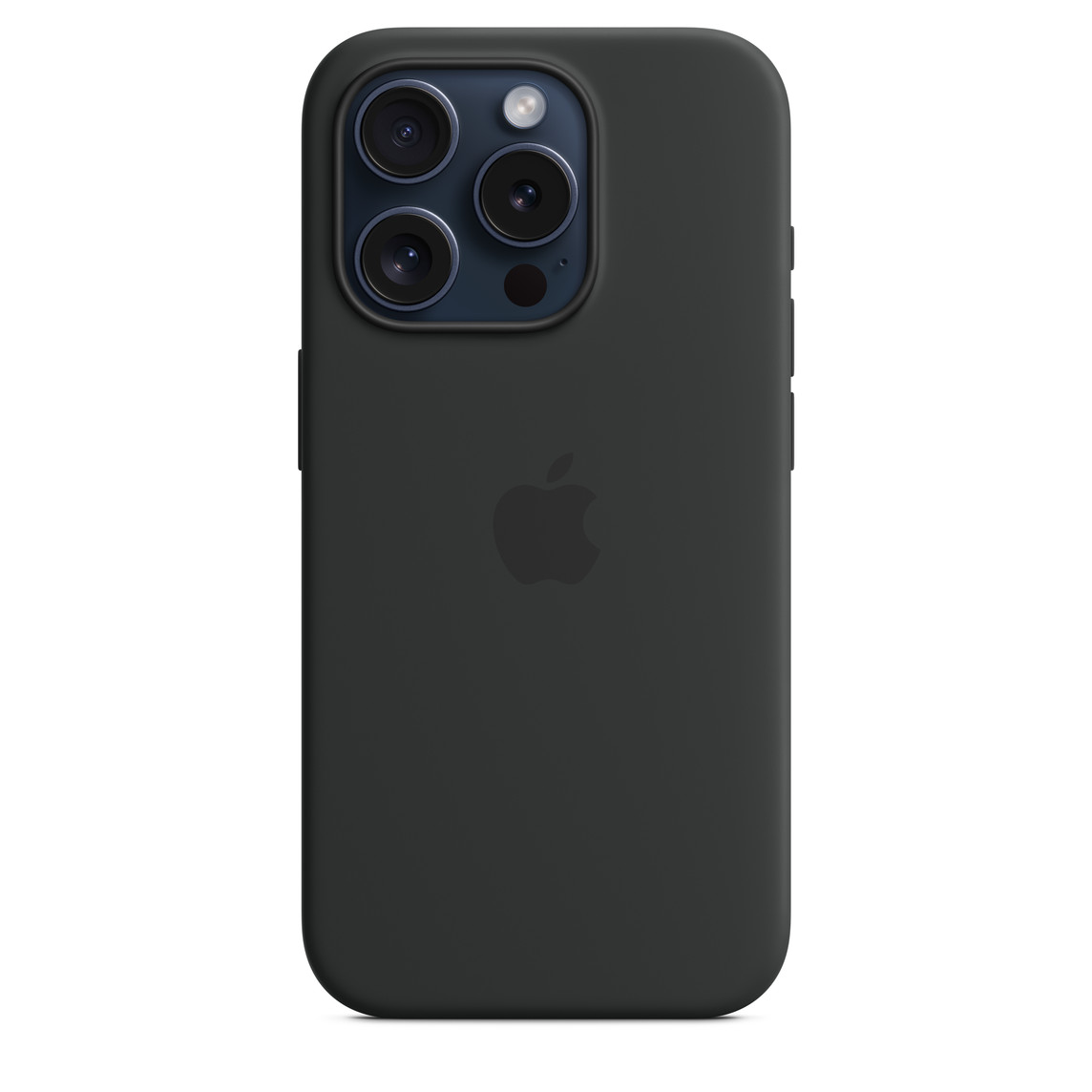 Silicone Case Magsafe iPhone 15 Pro Black