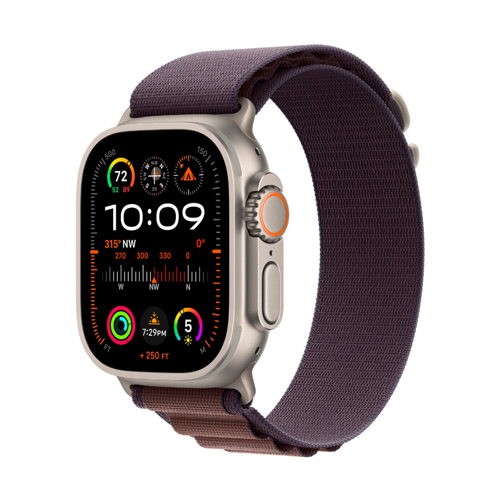 Apple Watch Ultra 2 49mm Titanium Blue Alpine Loop Mrep3ll/a
