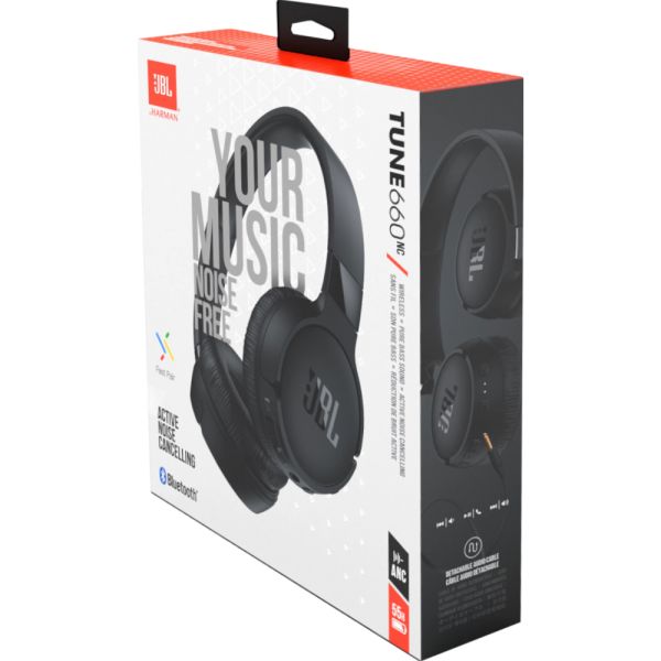 Auricular Jbl Tune 660 Nc Negro