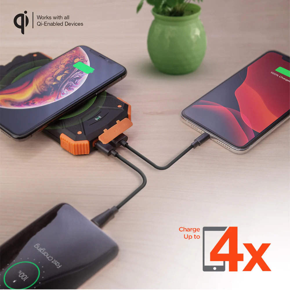 Cargador Portatil Hypergear Solar 10000mah (Wireless) 14659
