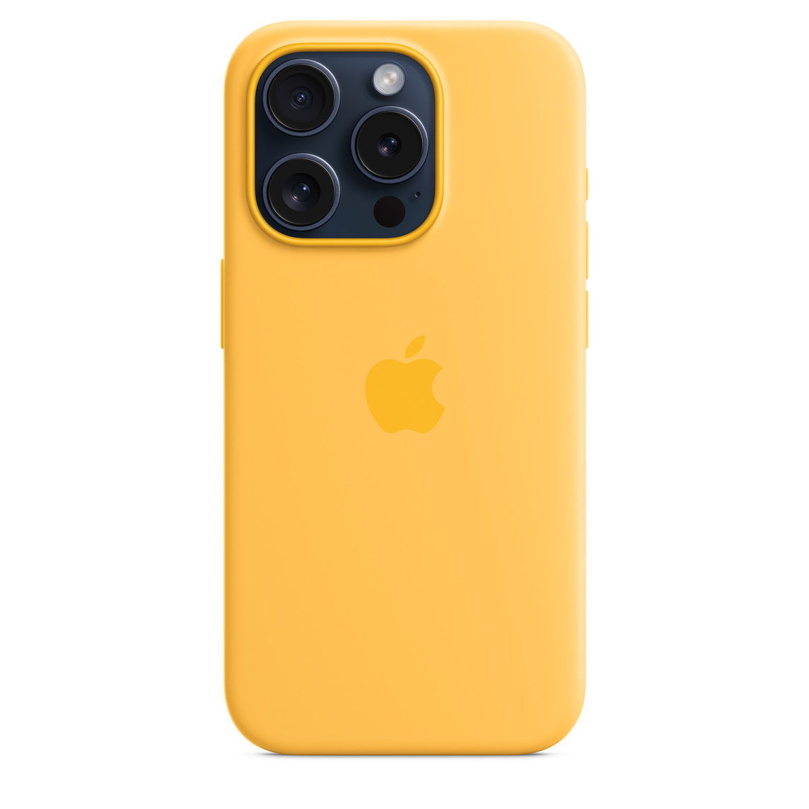 Silicone Case Magsafe iPhone 15 Pro Sunchine