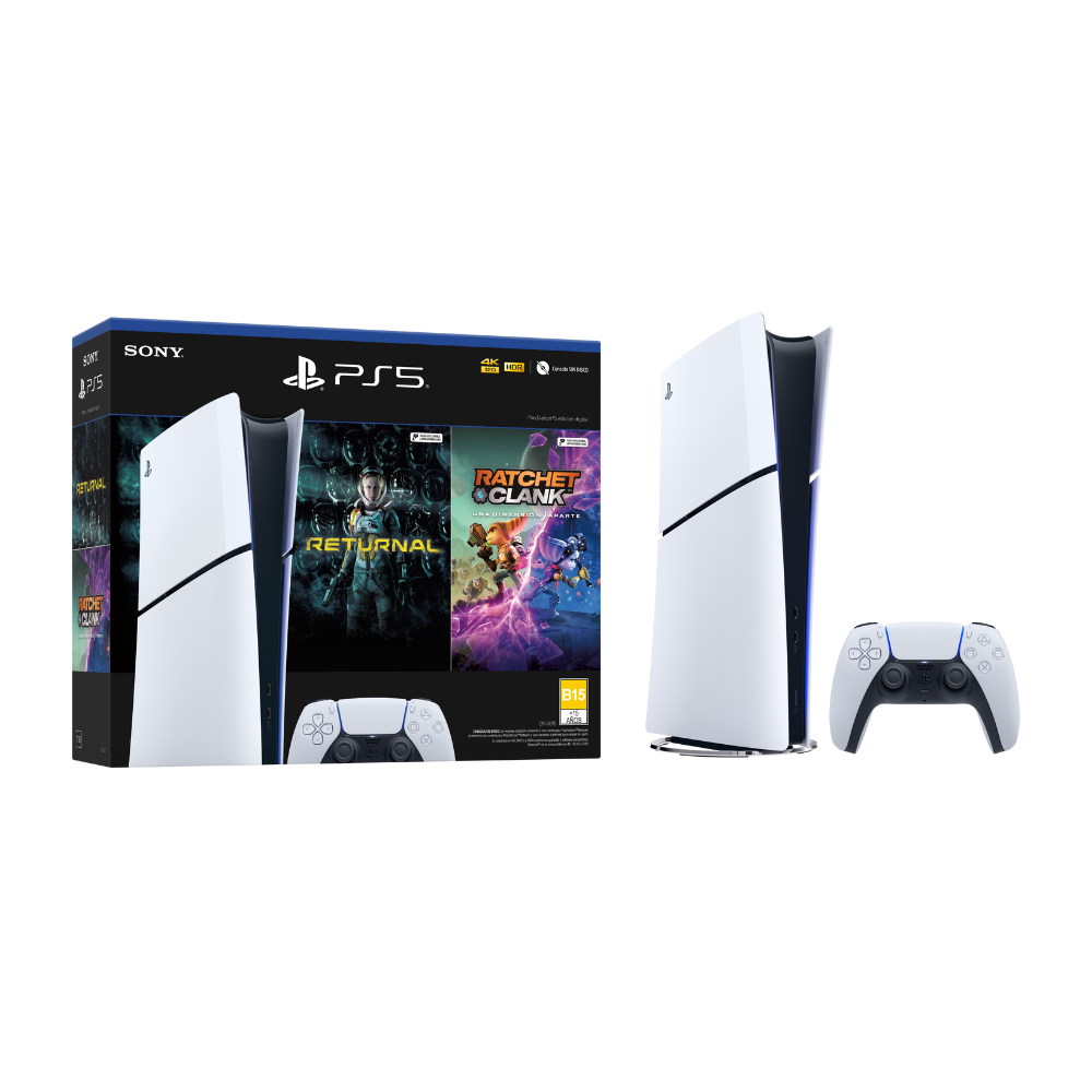 Consola PS5 Slim 1Tb Digital Returnal + Ratchet