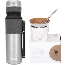 Matero Contigo Termo+Guampa+Bombilla Kit