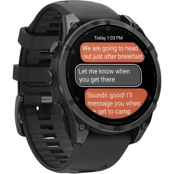 Reloj Garmin Fenix 8 Amoled MultiSport Black 010-02904-00