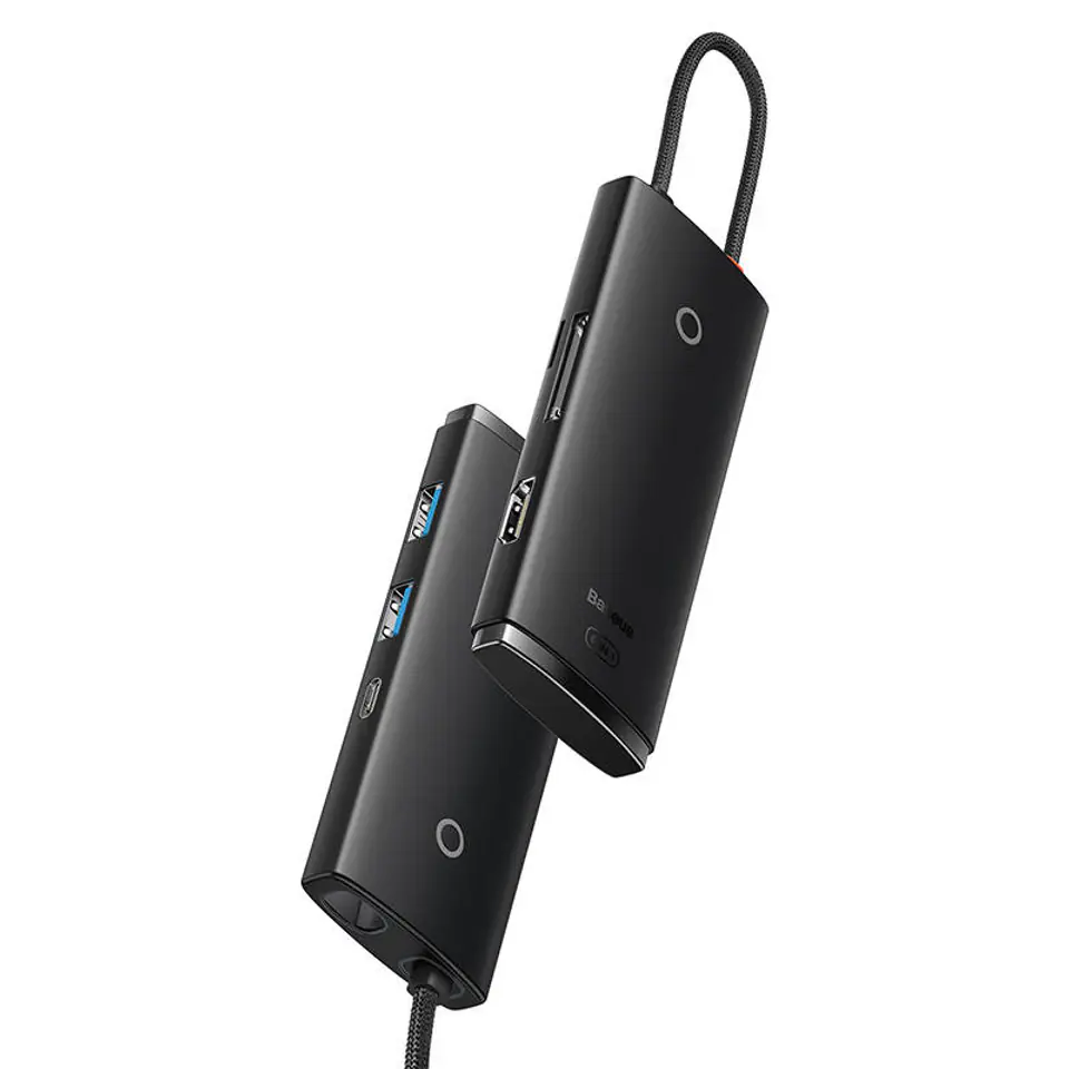 Adaptador Baseus 6 en 1 Usb-C HDMI+3*USB+PD+SD/TF WKQX050101