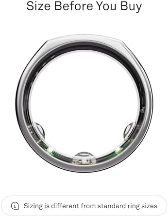 Anillo Smarth Oura Gen3 US6 Silver Heritage