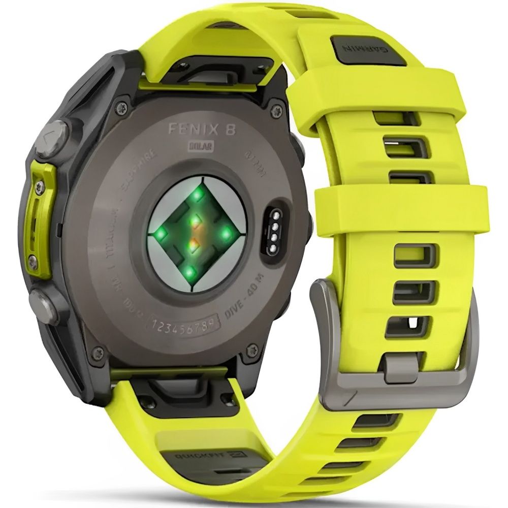 Reloj Garmin Fenix 8 Solar Sapphire Yellow 010-02906-20