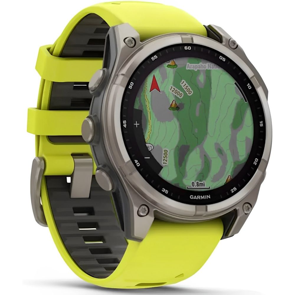 Reloj Garmin Fenix 8 Solar Sapphire Yellow 010-02906-20