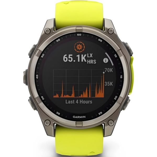 Reloj Garmin Fenix 8 Solar Sapphire Yellow 010-02906-20