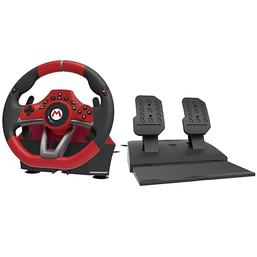Volante Hori Switch Mario Kart Racing Wheel Pro Deluxe  NSW-228U